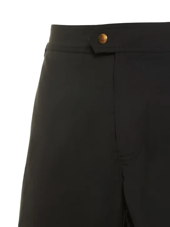 Tom Ford   Compact poplin swim shorts 