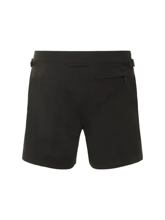 Tom Ford   Compact poplin swim shorts 