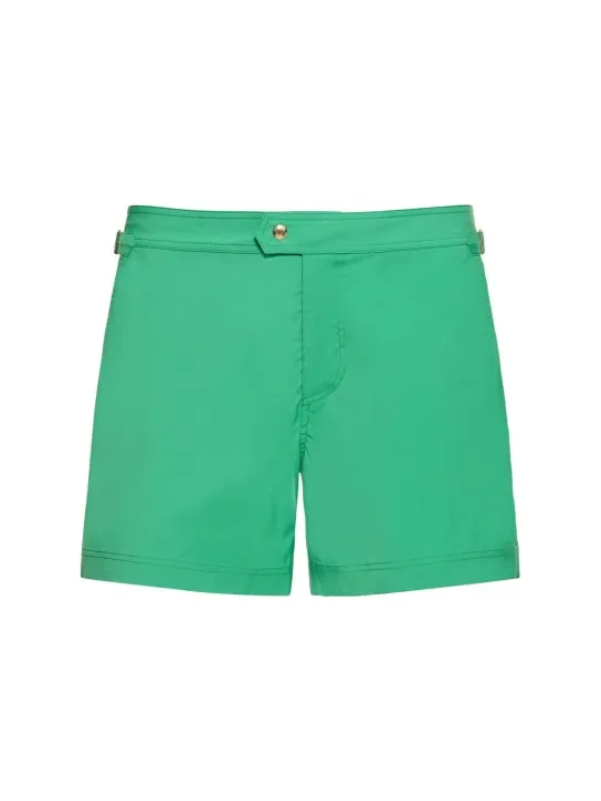 Tom Ford   Compact poplin swim shorts 