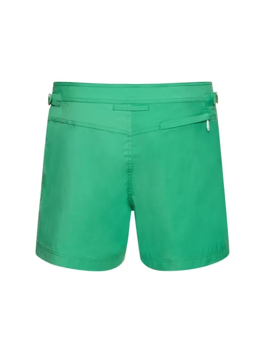 Tom Ford   Compact poplin swim shorts 