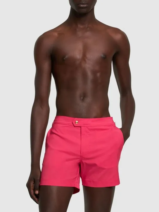 Tom Ford   Compact poplin swim shorts 