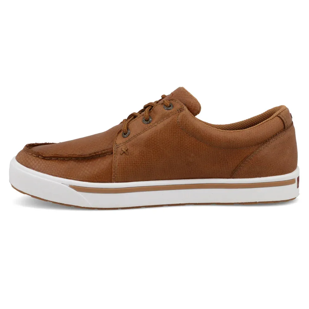 Twisted X Men's Kicks Casual Shoes - Cashew Leather