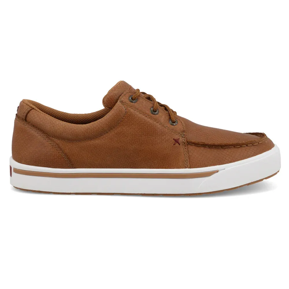 Twisted X Men's Kicks Casual Shoes - Cashew Leather