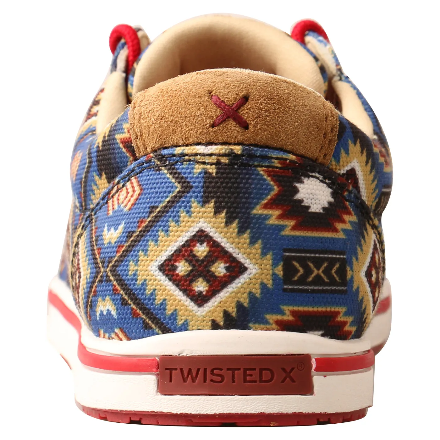 Twisted X Women's Kicks-Blue Multi Aztec