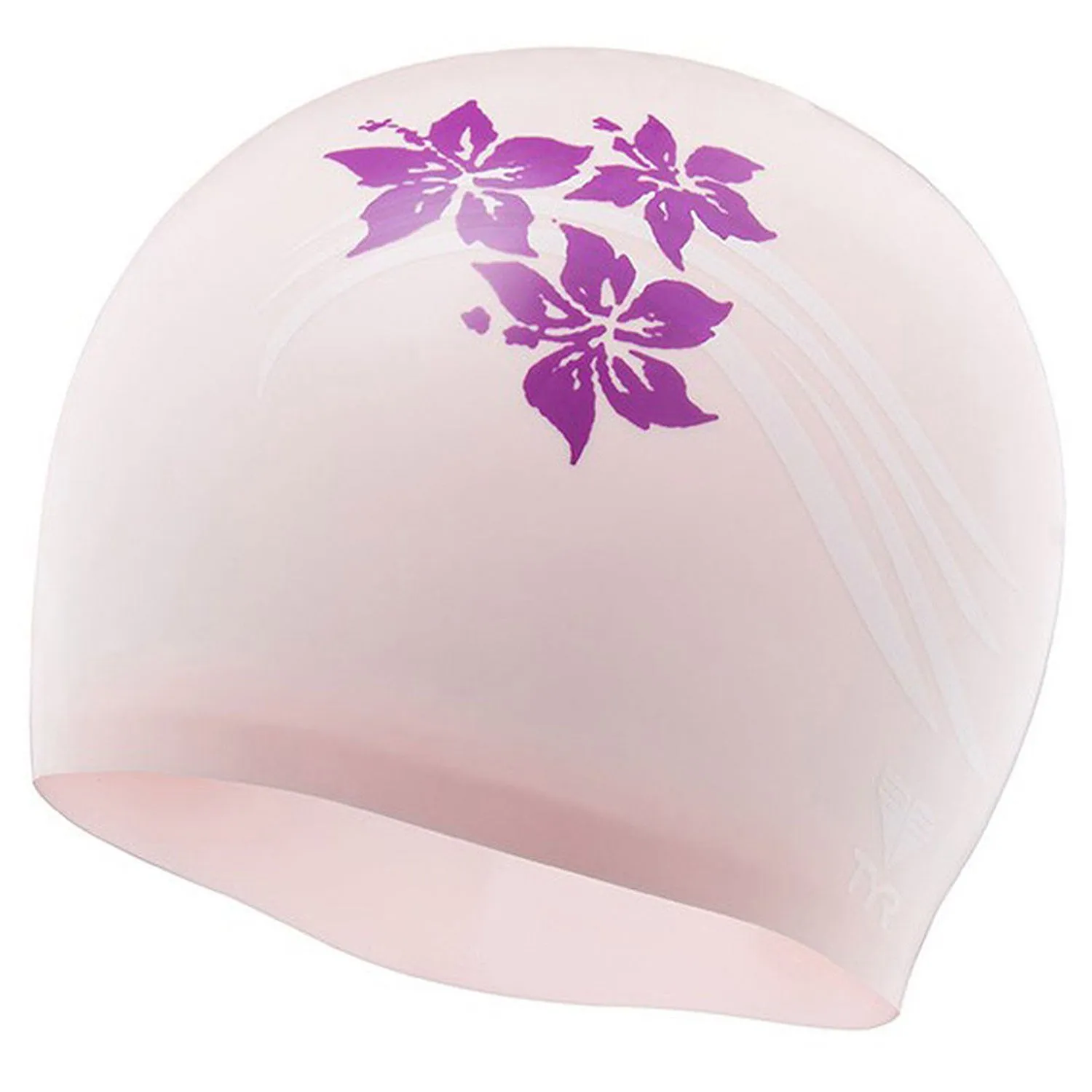 TYR Flowers Silicone Adult Swim Cap