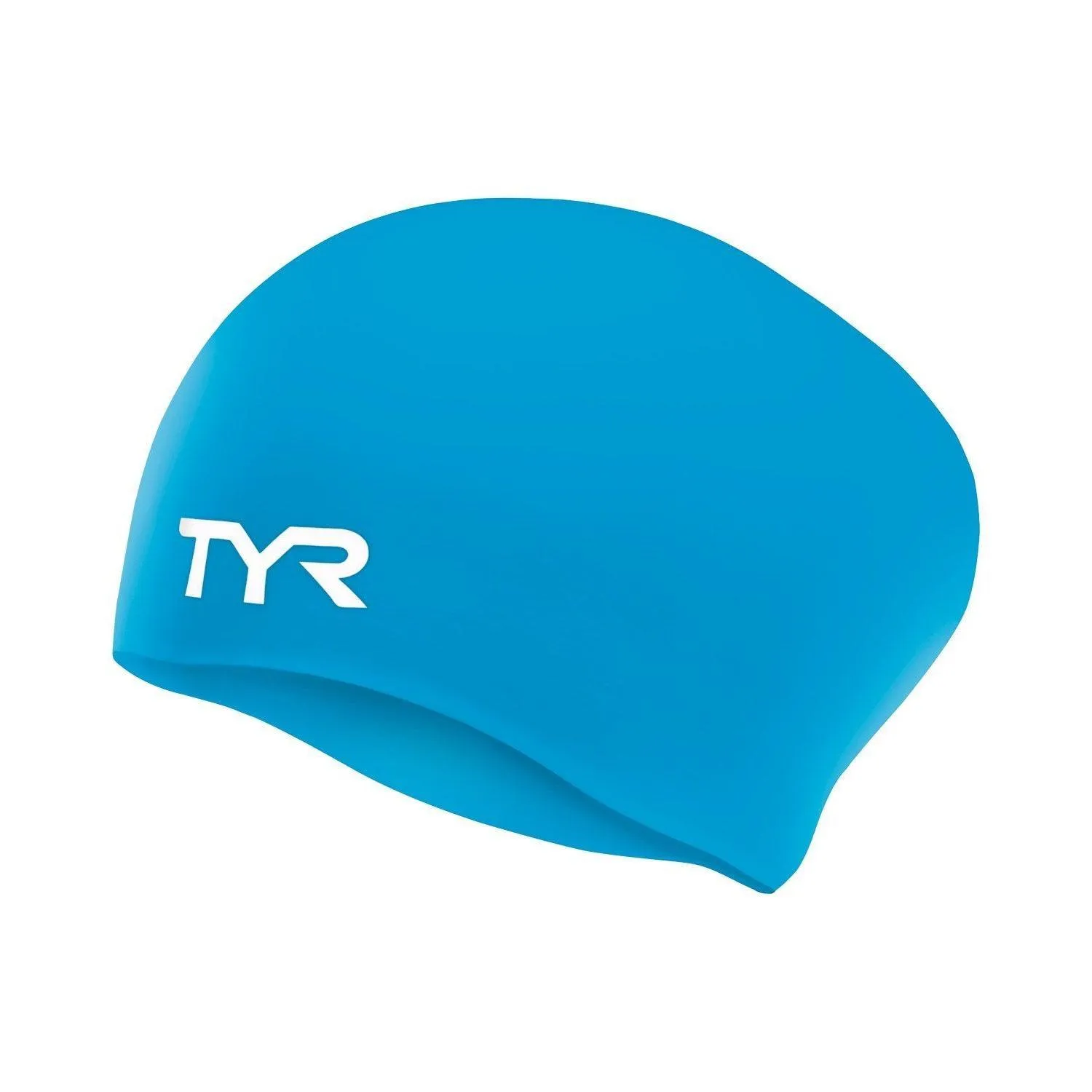 TYR Long Hair Silicone Swim Cap