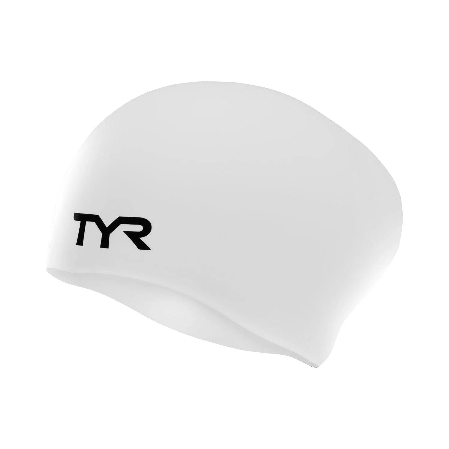 TYR Long Hair Silicone Swim Cap