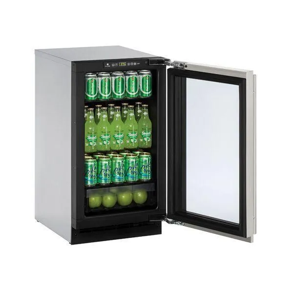 U-Line U2218RGLS00B 2218rgl 18" Refrigerator With Stainless Frame Finish (115 V/60 Hz)