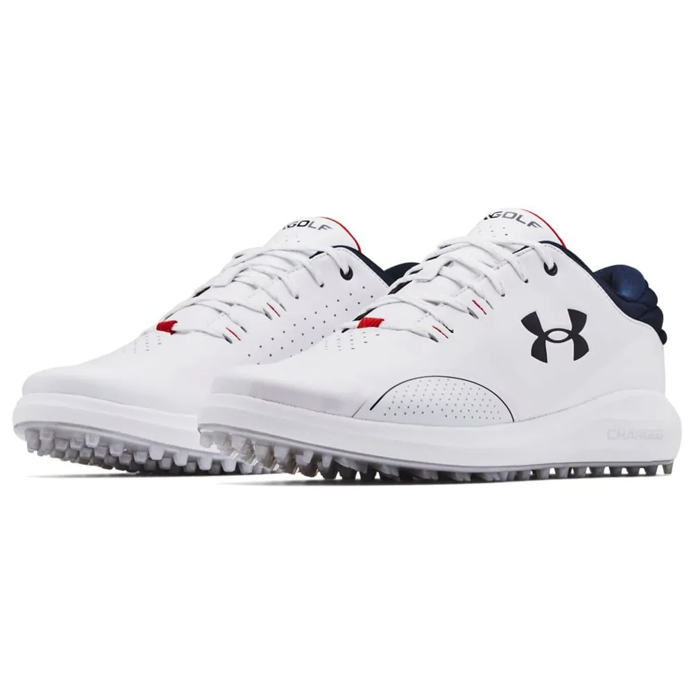 Under Armour Draw Sport Spikeless Shoes - White/Academy