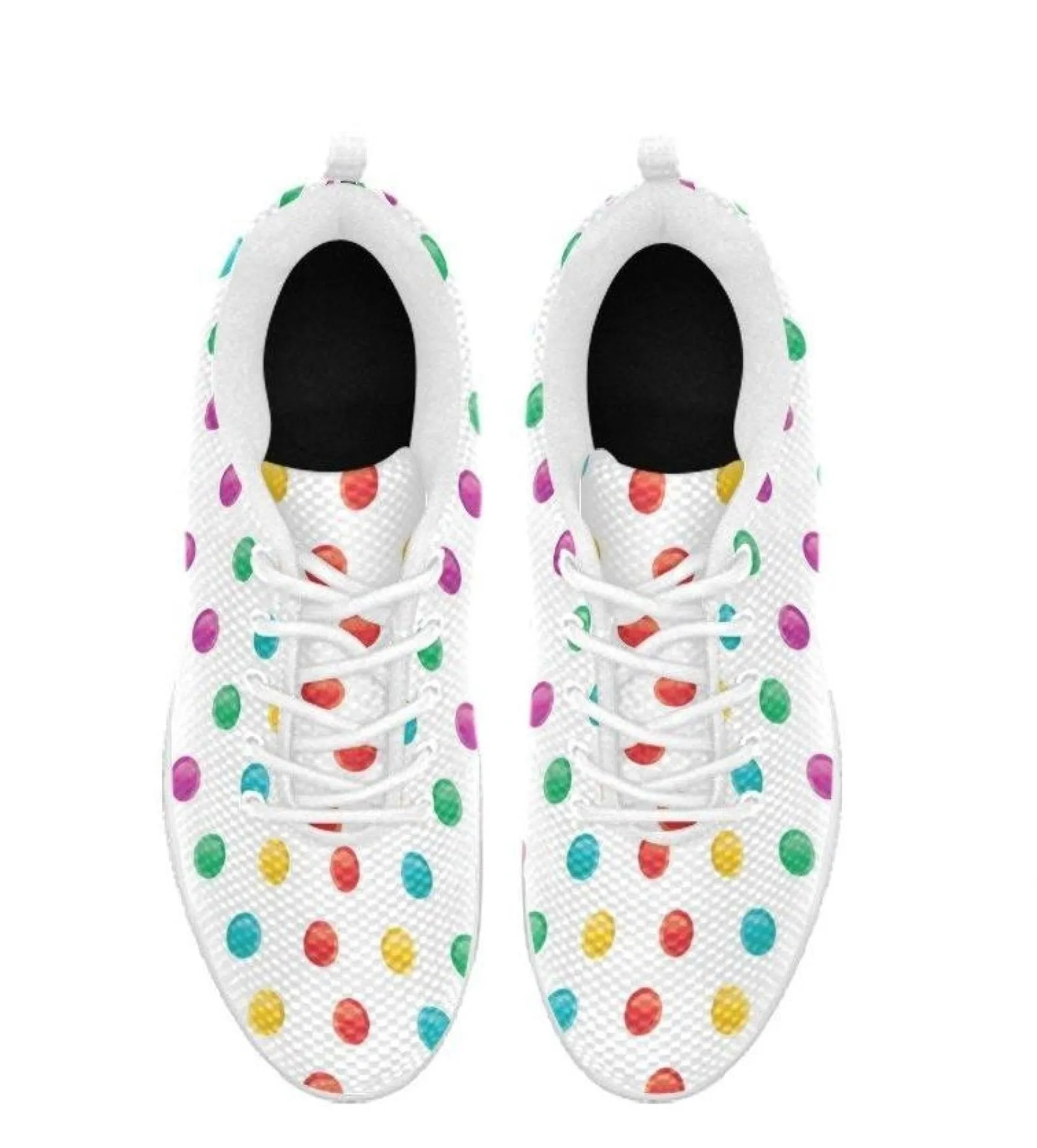 Uniquely You Sneakers for Women,  Polka Dot  - Running Shoes