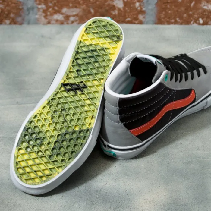 Vans Lucid Skate Sk8-Hi - Gray/Orange