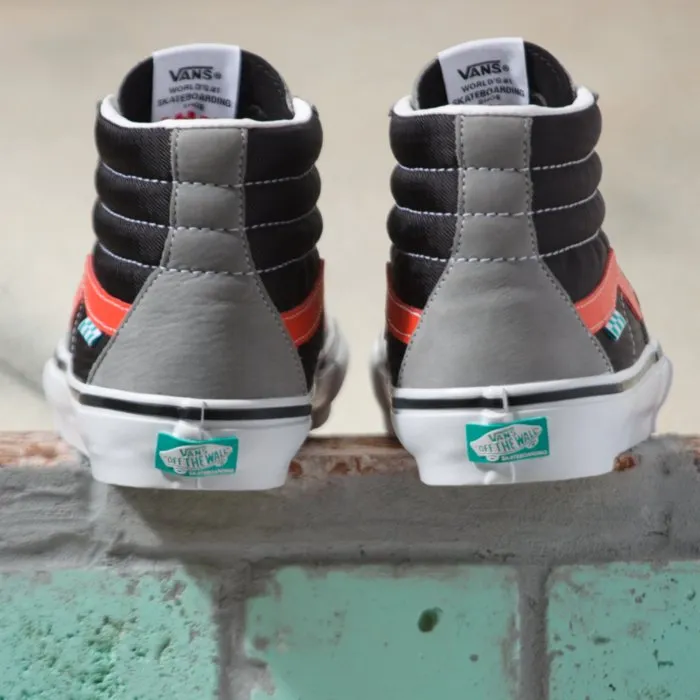 Vans Lucid Skate Sk8-Hi - Gray/Orange