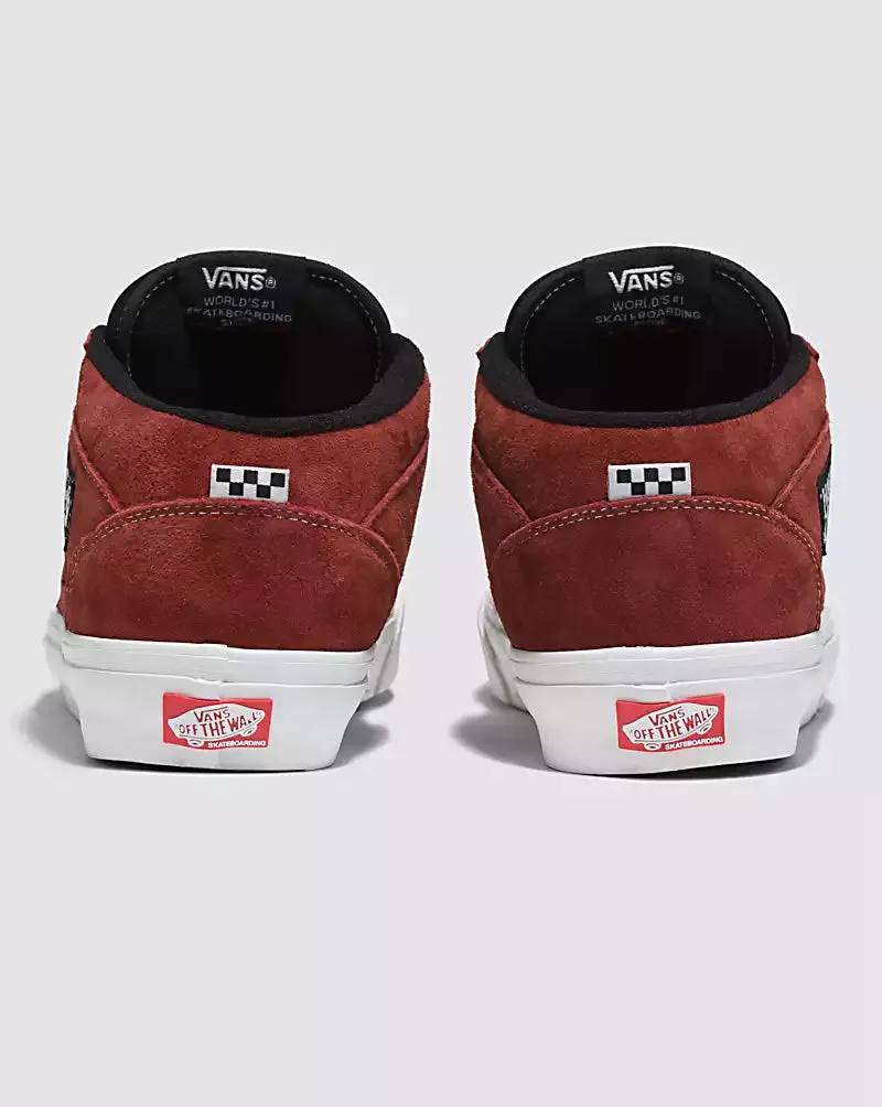 VANS 
PIG SUEDE SKATE HALF CAB '92 SHOE PIG SUEDE BRICK