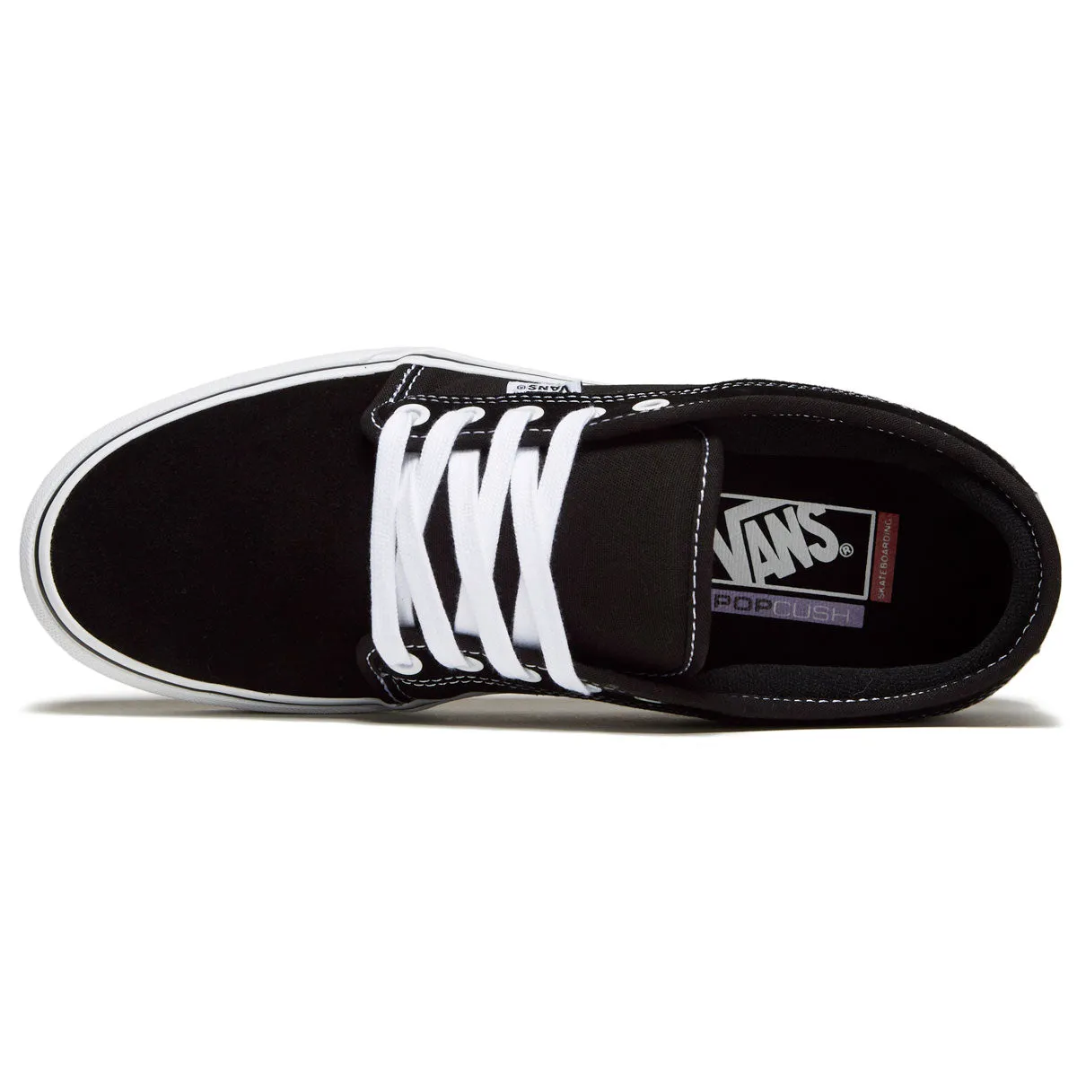 Vans Skate Chukka Low Shoes - Black/White