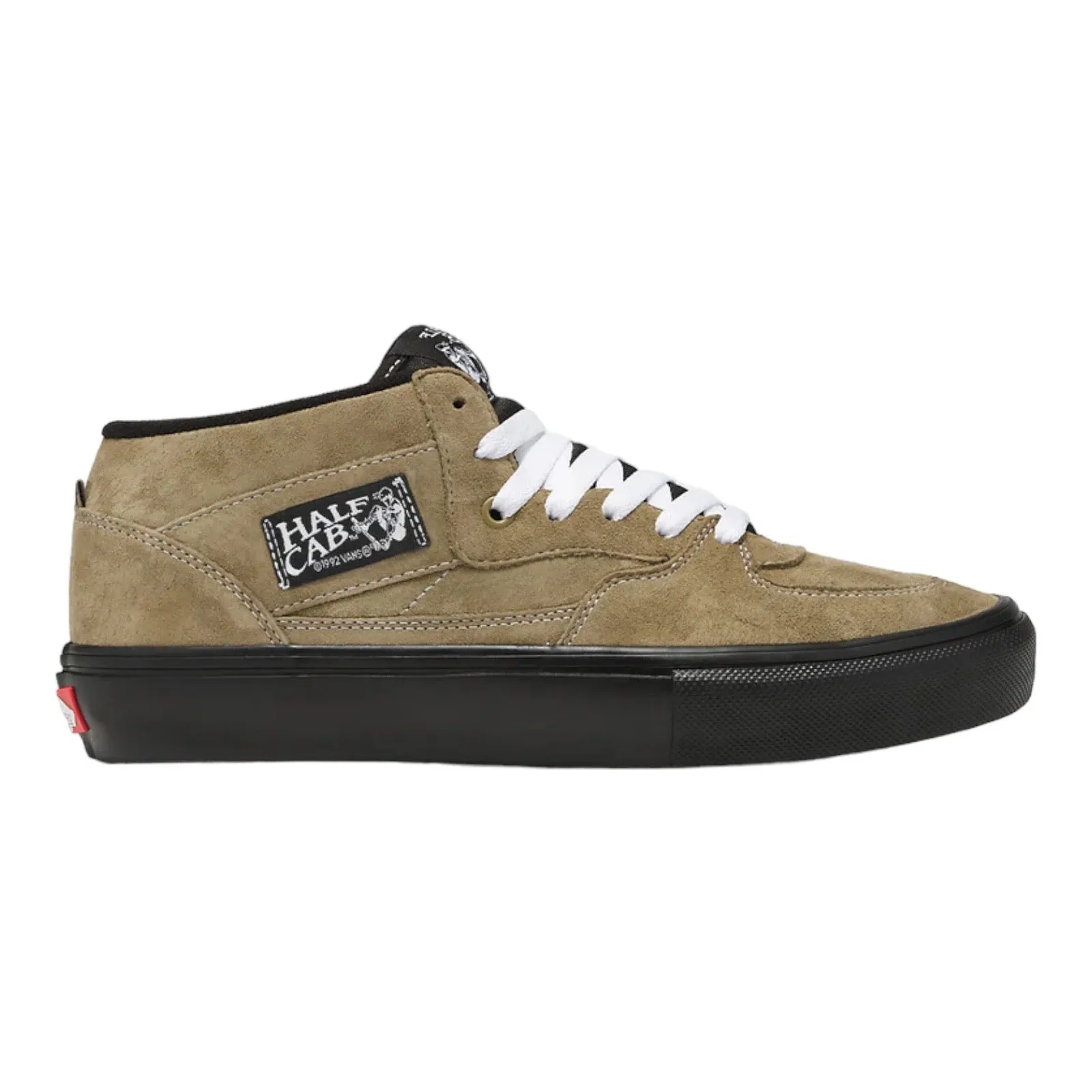 Vans Skate Half Cab Pig Suede Olive/Black