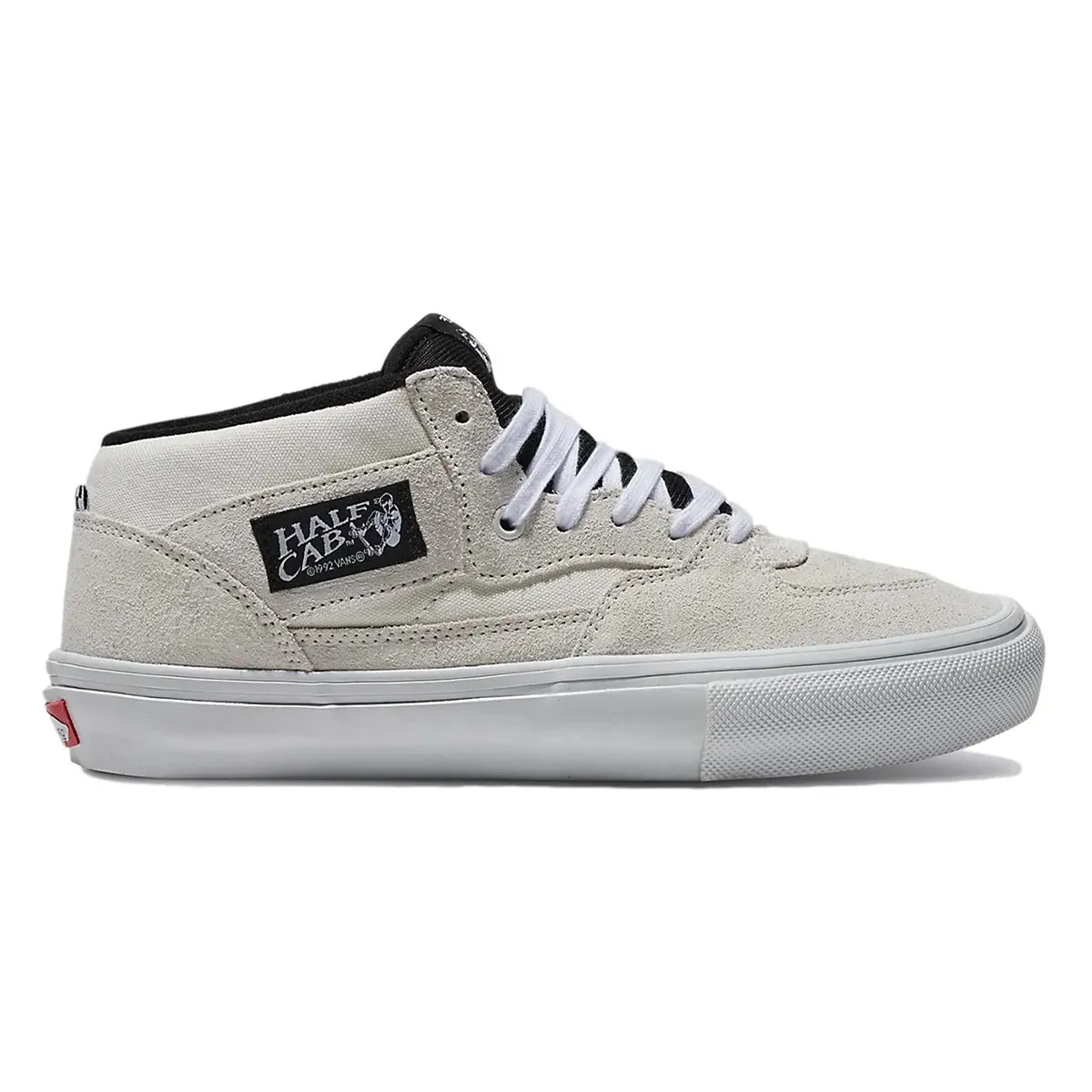 VANS SKATE HALF CAB SHOES - BLANC DE BLANC