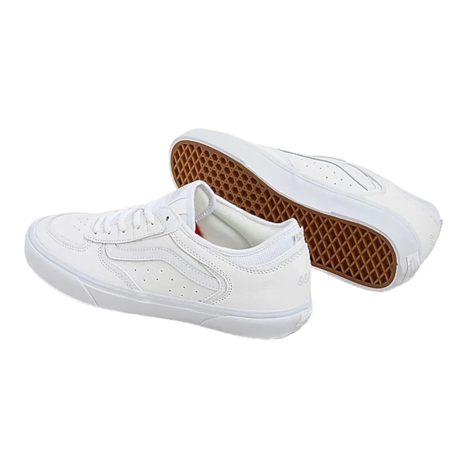 VANS SKATE ROWLEY LEATHER WHITE/WHITE