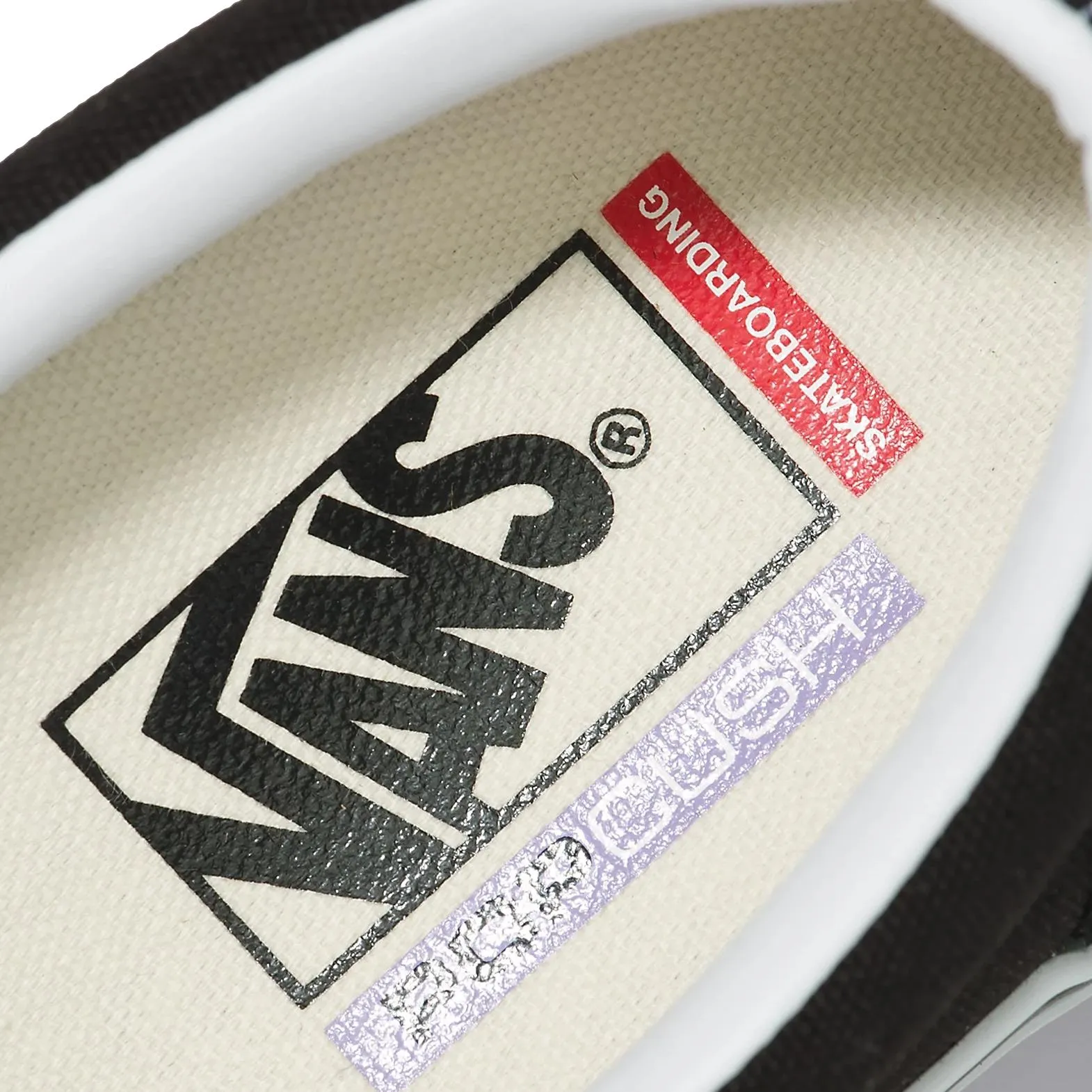 Vans Skate Slip On Blk/White