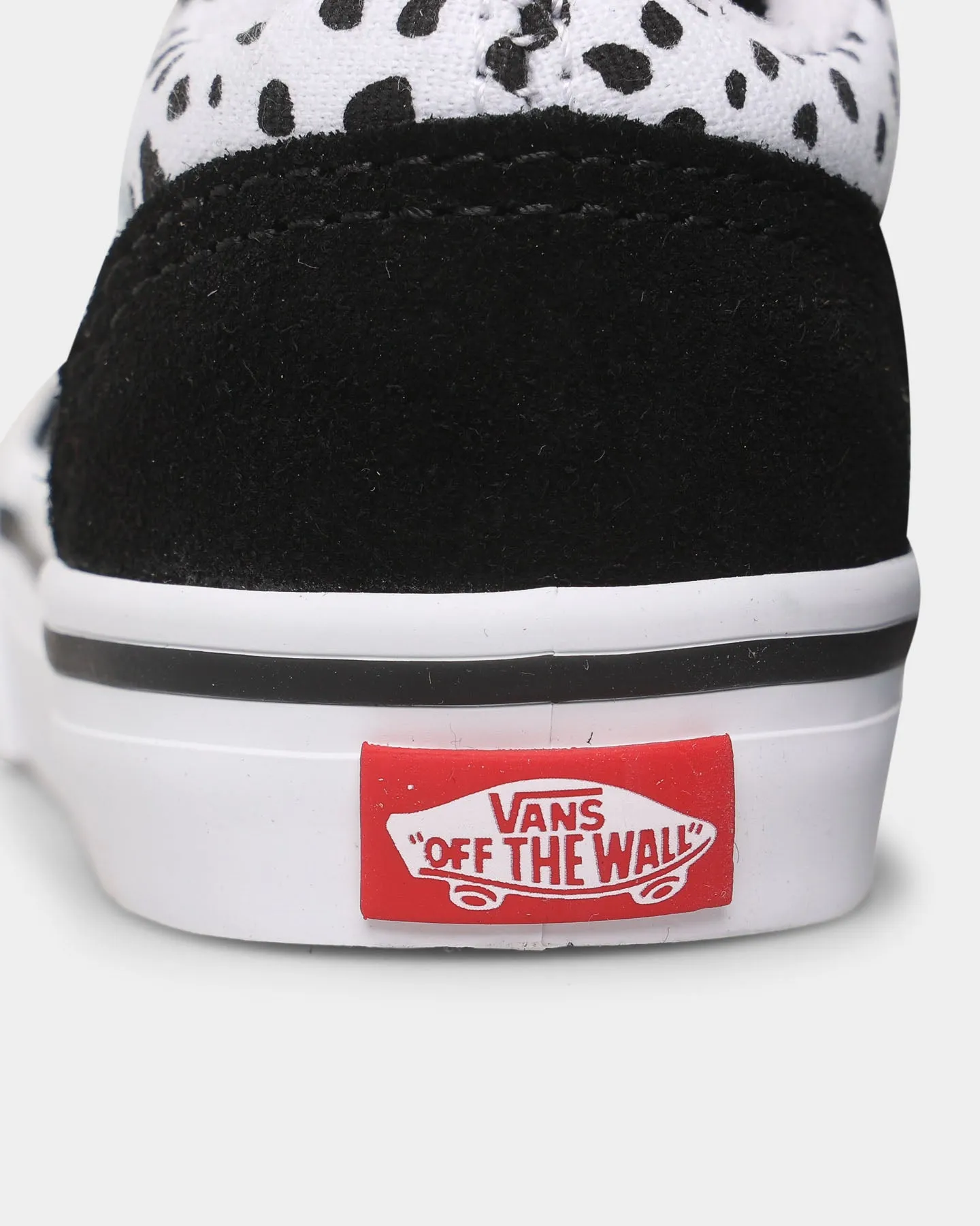 Vans Toddler Old Skool V Dalmation Black