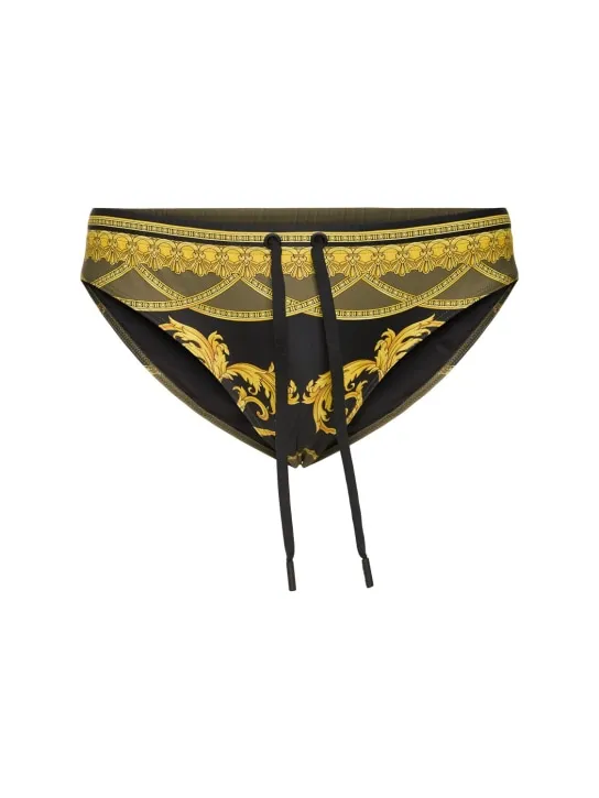 Versace   Heritage lycra swim briefs 