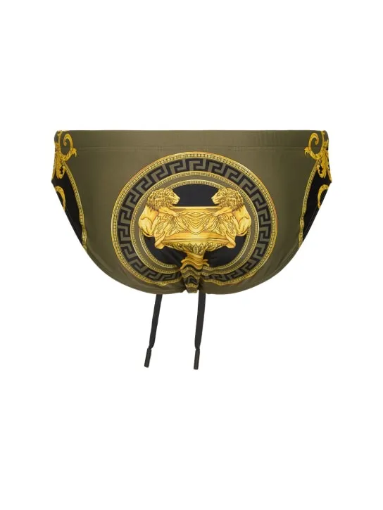 Versace   Heritage lycra swim briefs 