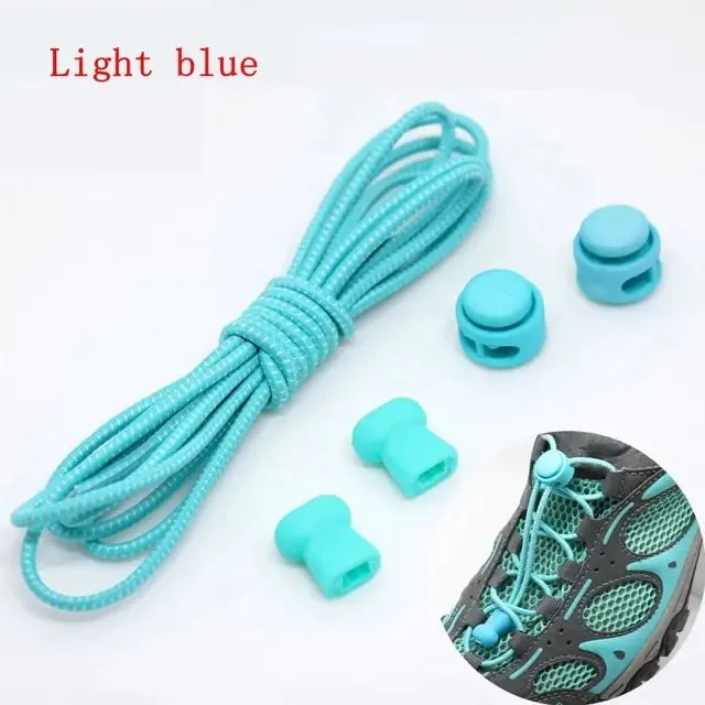 Vibrant Colours Elastic Shoelaces