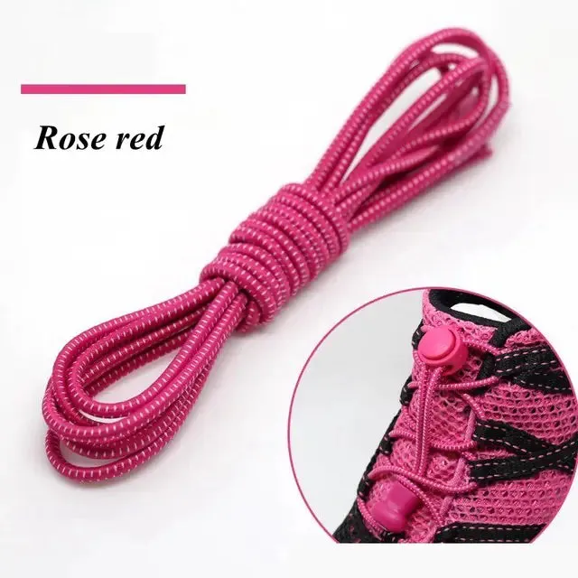 Vibrant Colours Elastic Shoelaces