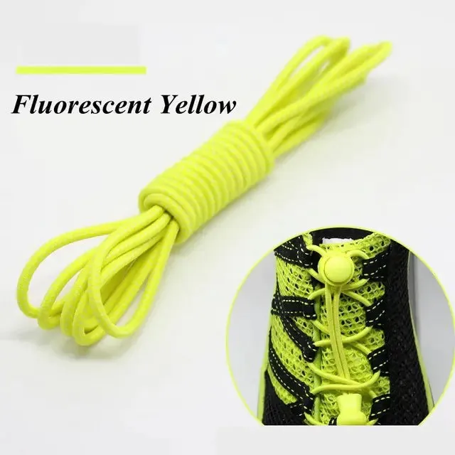 Vibrant Colours Elastic Shoelaces