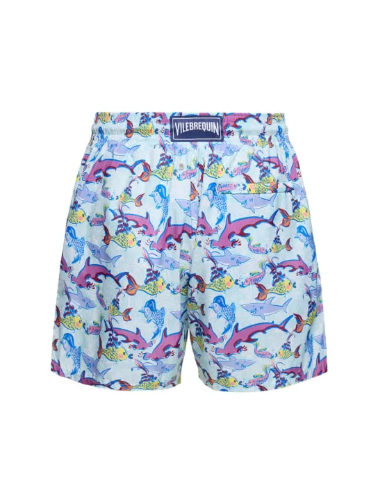 VILEBREQUIN   Mahina print ultralight tech swim shorts 