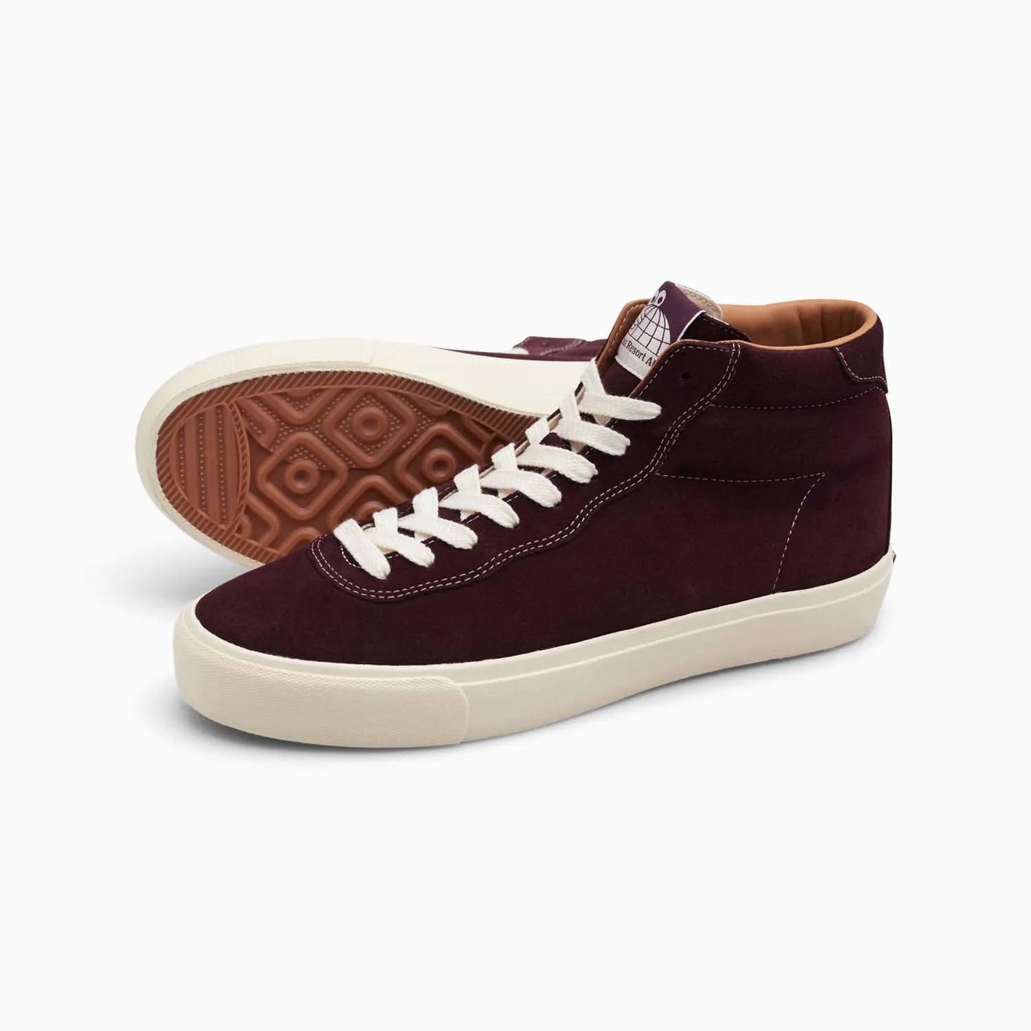 VM001-HI Suede (Fig Red/White)