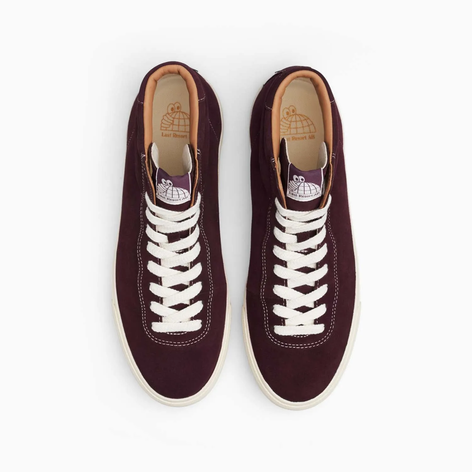 VM001-HI Suede (Fig Red/White)