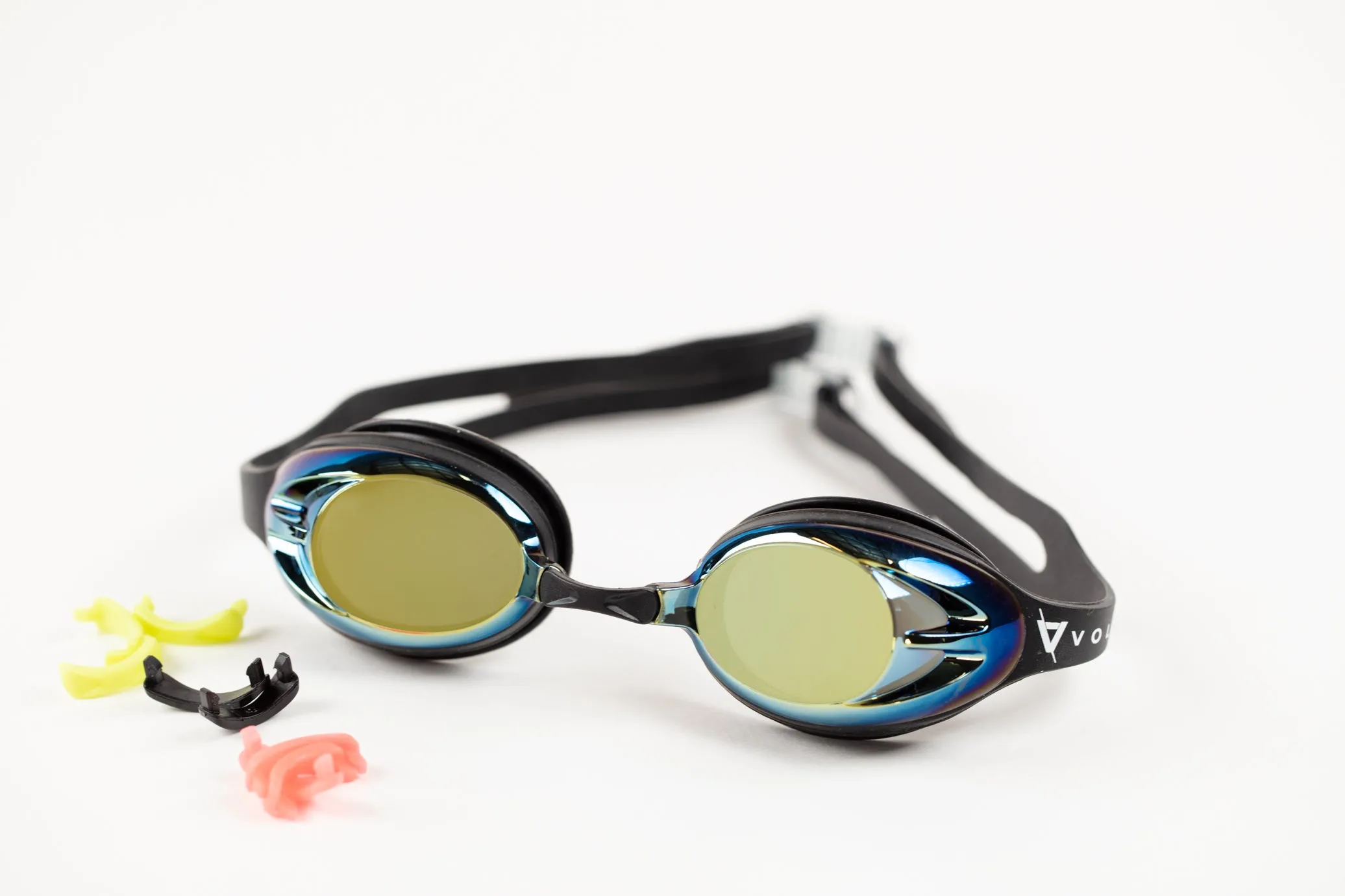 Volare Kirra Socket Goggles - Black / Gold Mirror Lens