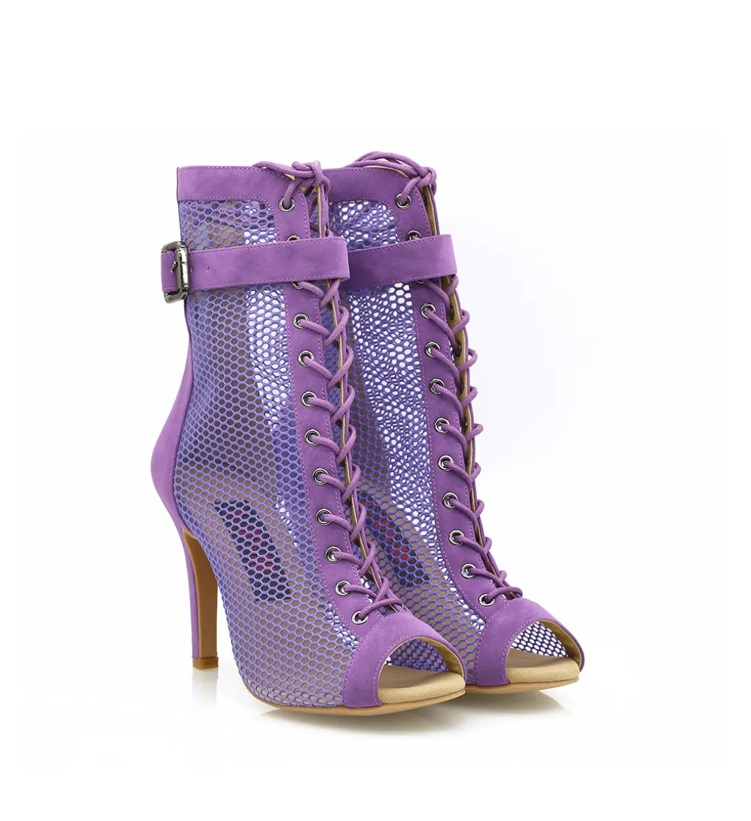 Voltage Purple - 4" Dance Heels By VAMP