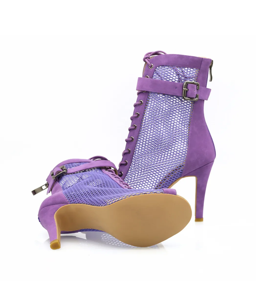 Voltage Purple - 4" Dance Heels By VAMP