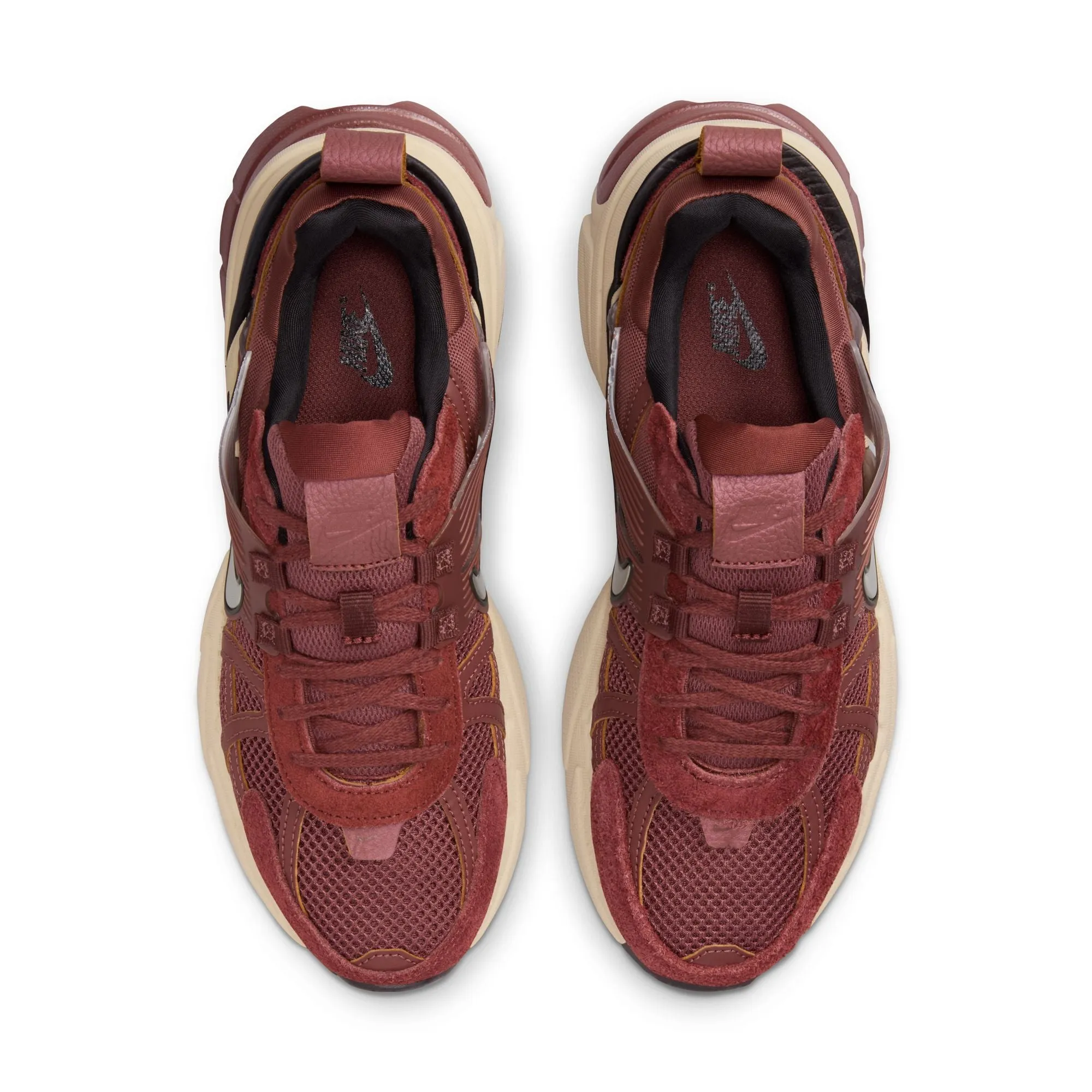 WMNS Nike V2K Run (Red Sepia/Chrome/Dark Pony)