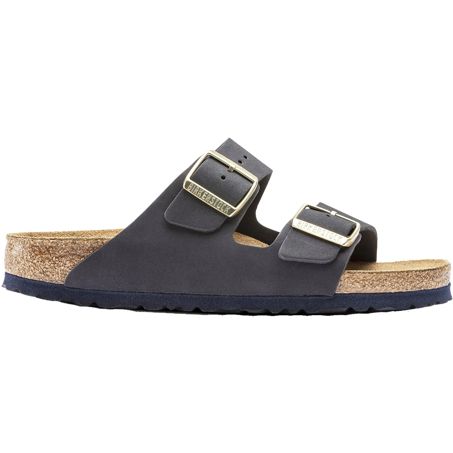 Women's Birkenstock Arizona Soft Footbed Midnight Nubuck