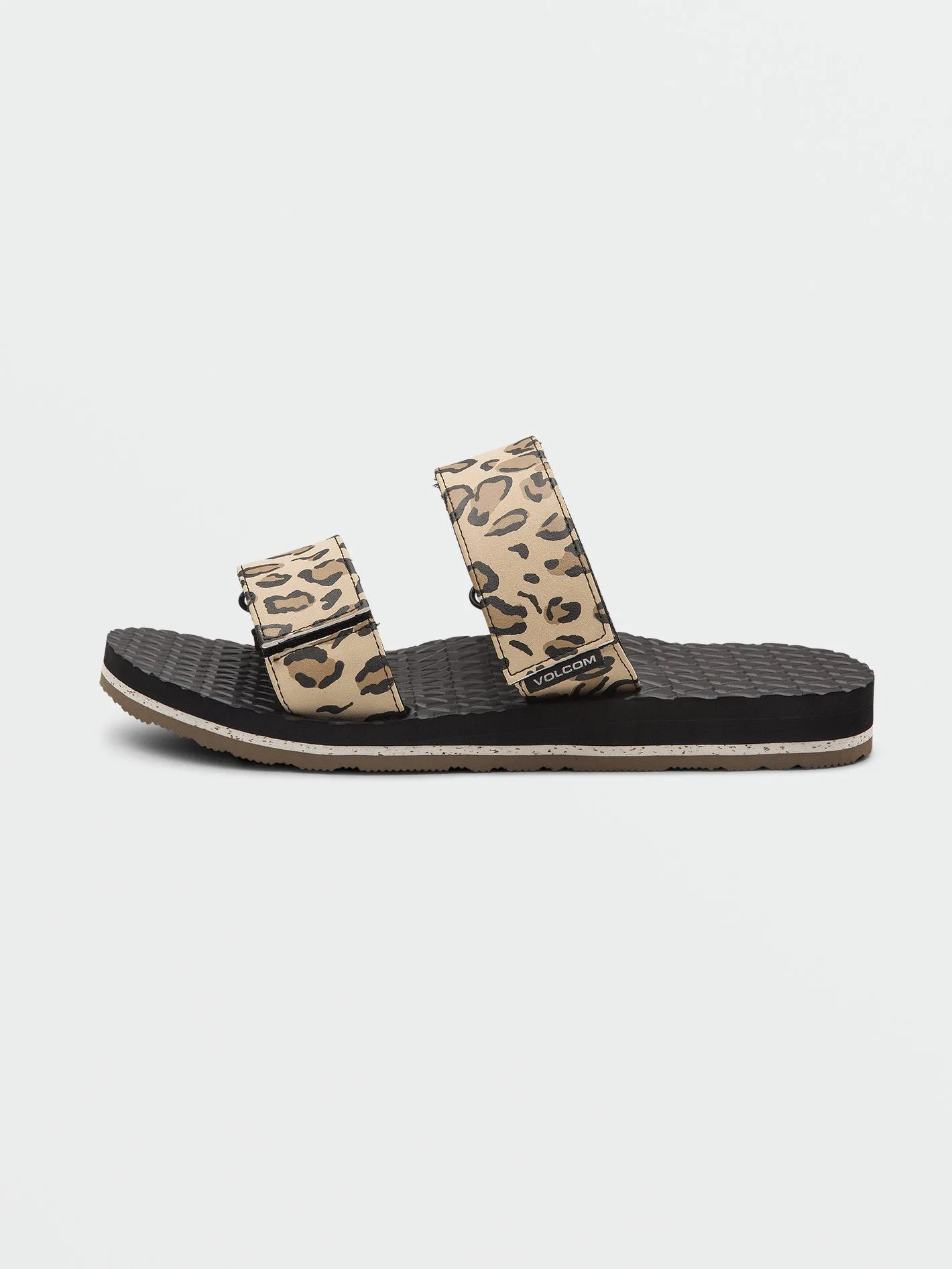 Womens Eco Recliner Slide Sandals - Leopard