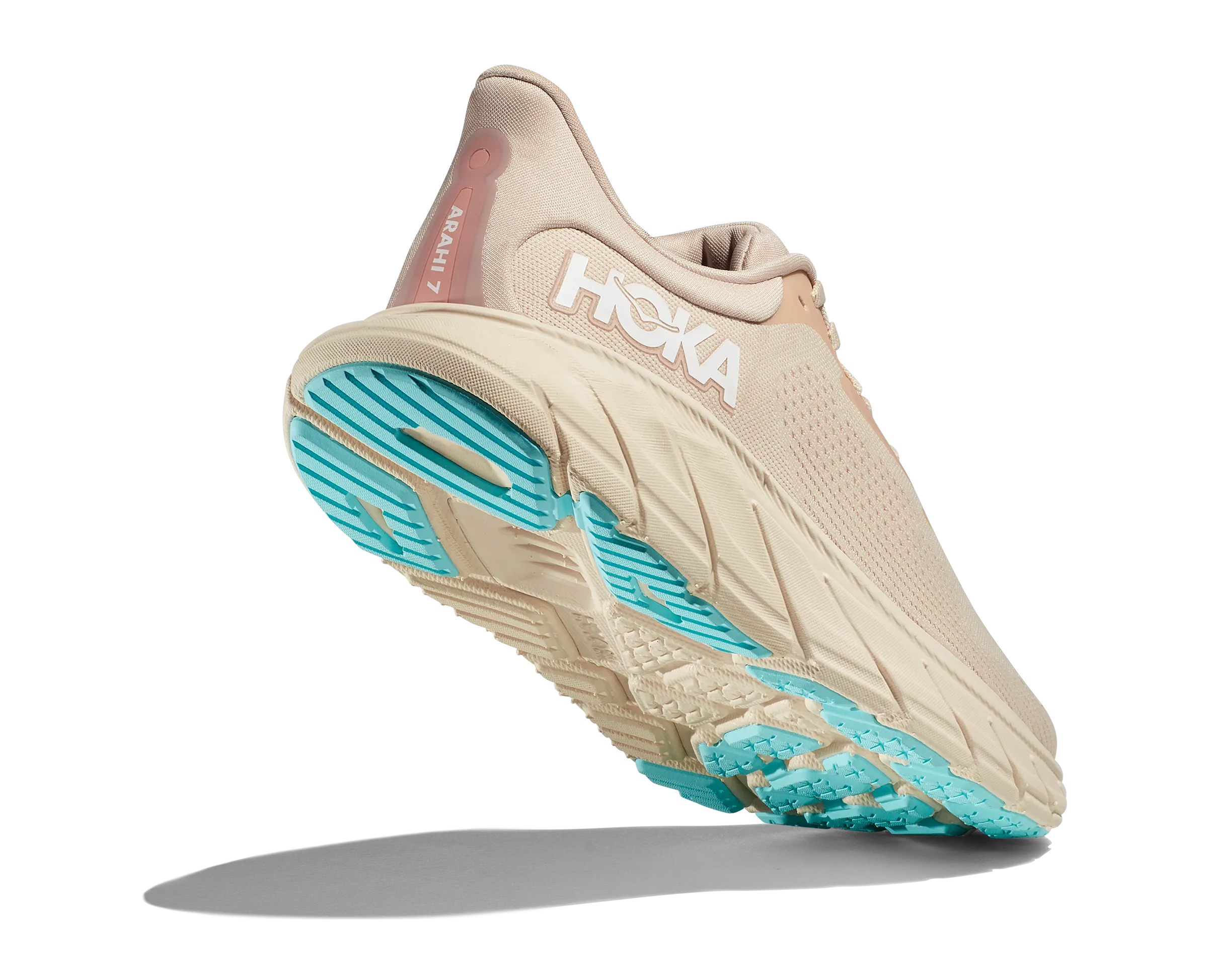 Women's Hoka Arahi 7 Wide 1147890VRM Color:  Vanilla/Cream