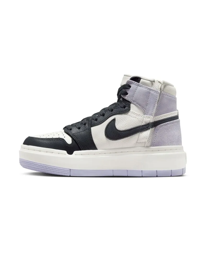 Women's Jordan 1 Elevate High - Titanium / Dark Smoke