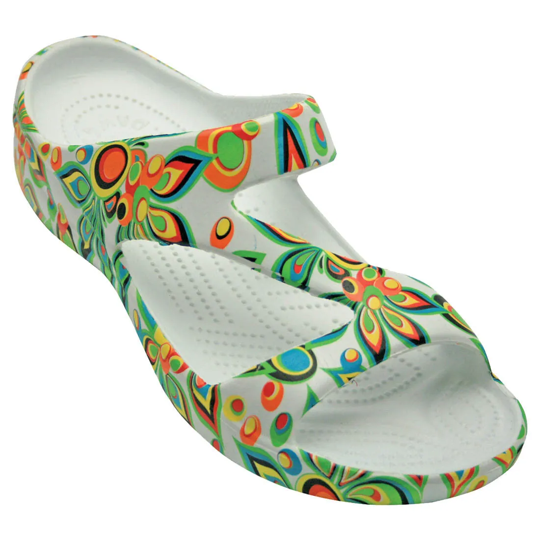 Women's Loudmouth Z Sandals - Shagadelic White