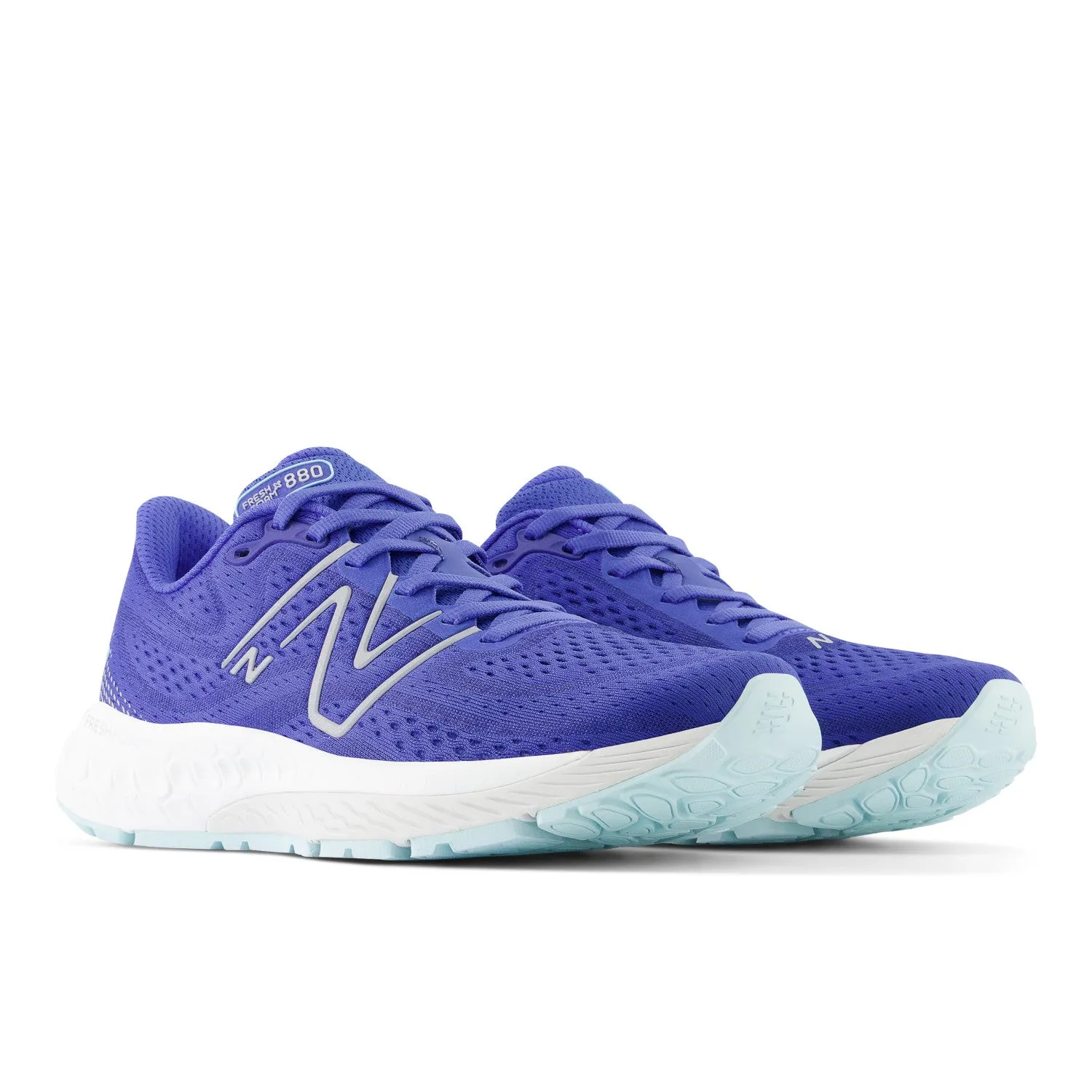 Women's New Balance Fresh Foam X 880v13 Color: Marine Blue with Bright Cyan