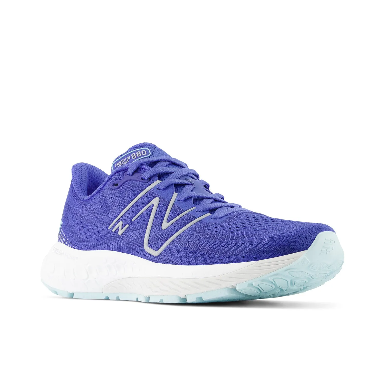 Women's New Balance Fresh Foam X 880v13 Color: Marine Blue with Bright Cyan