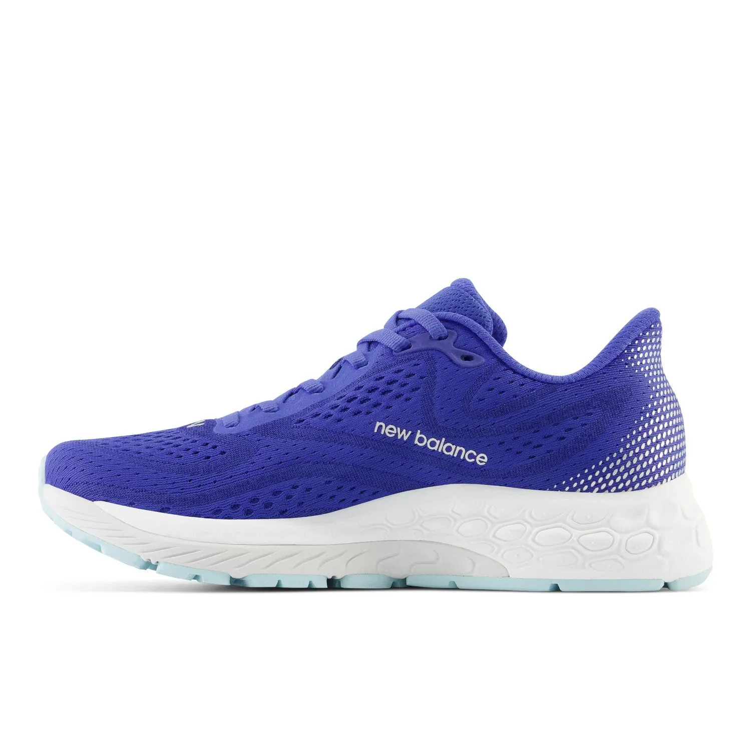 Women's New Balance Fresh Foam X 880v13 Color: Marine Blue with Bright Cyan