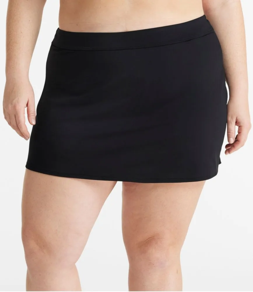 Women's New Currents Swimwear, Ruched Swim Skort