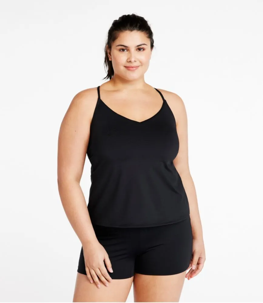 Women's New Currents Swimwear, V-Neck Tankini Top