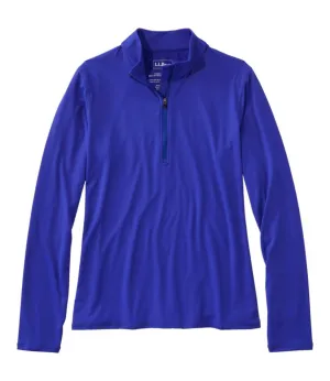 Women's SunSmart® UPF 50  Sun Shirt, Quarter-Zip