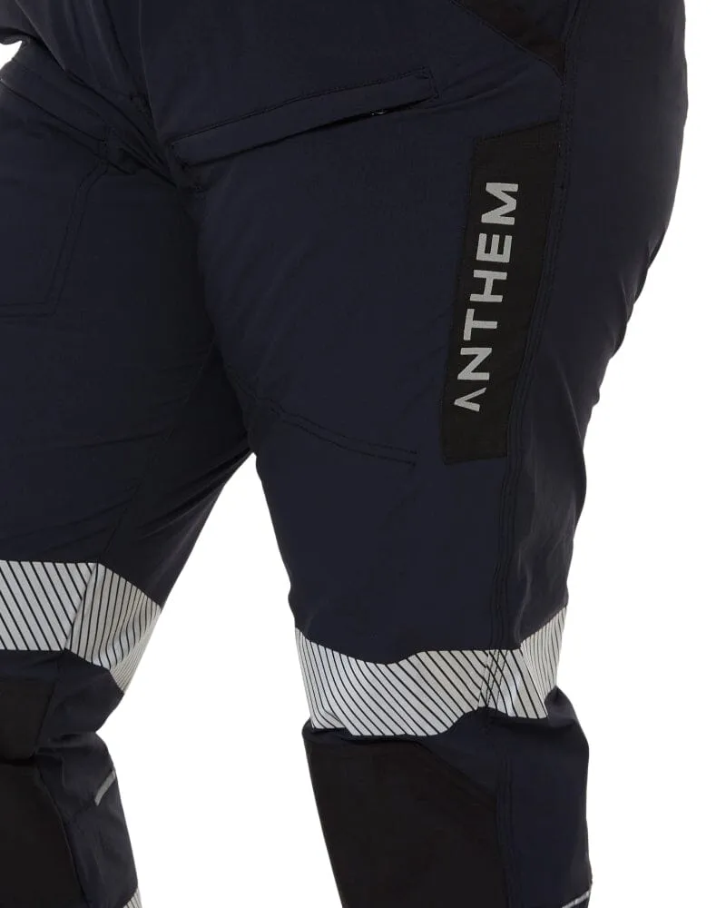 Womens Taped Triumph Pant - Navy