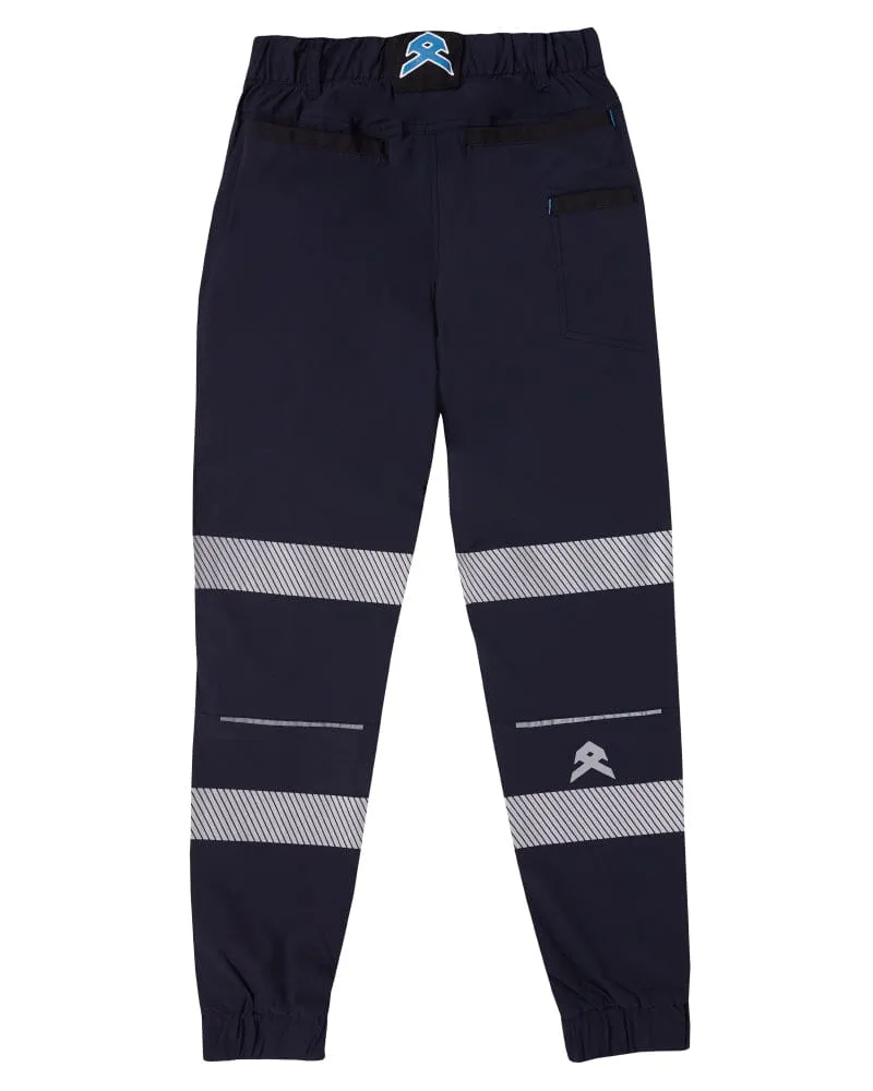 Womens Taped Triumph Pant - Navy