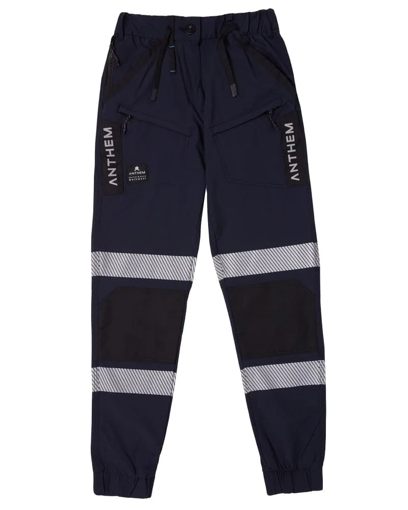 Womens Taped Triumph Pant - Navy