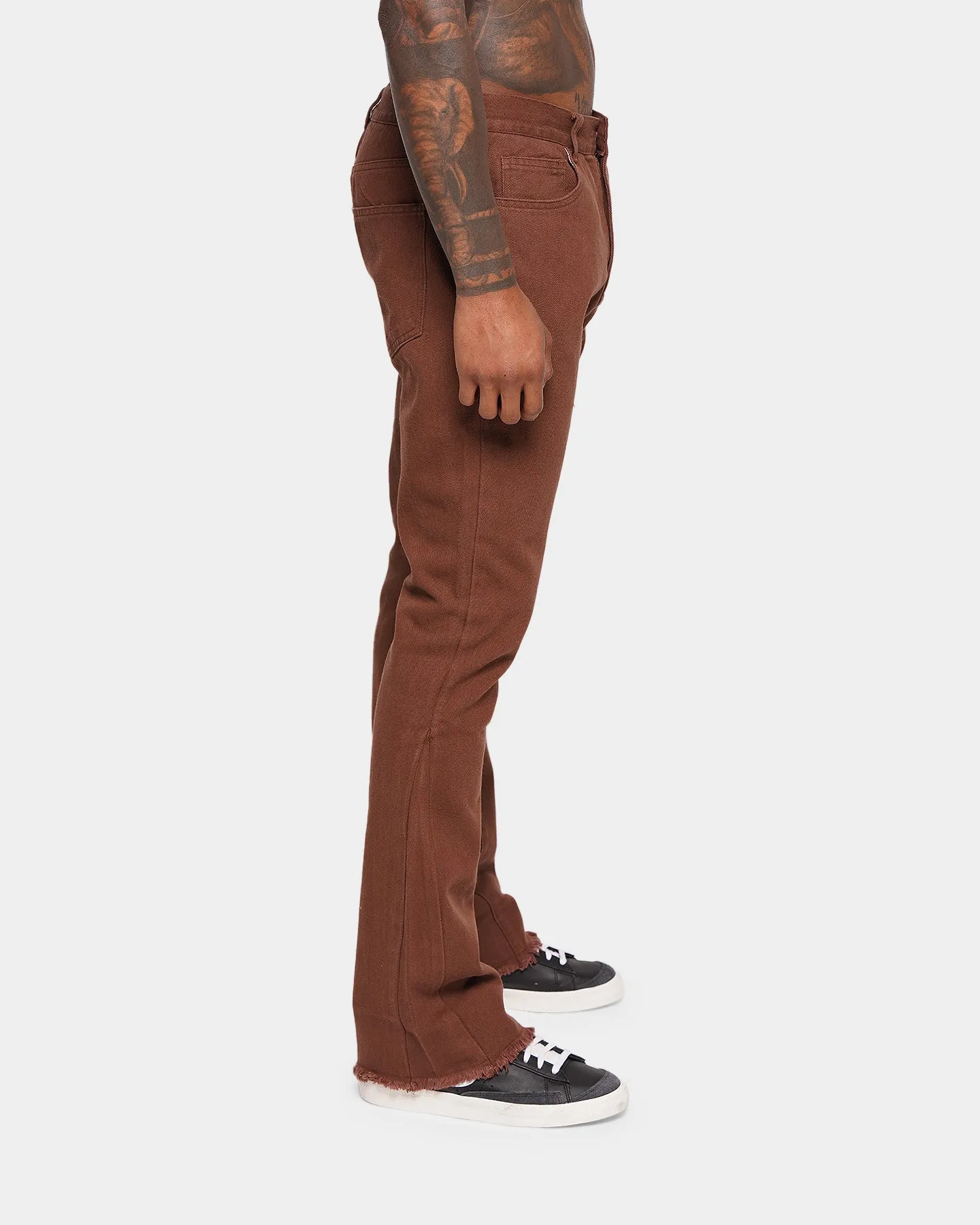 XXIII Leinster Flare Jeans Brown